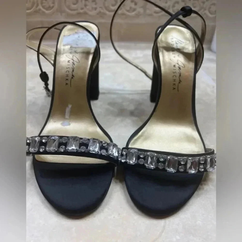 Badgley‎ Mischa Rhinestone ankle Heels
